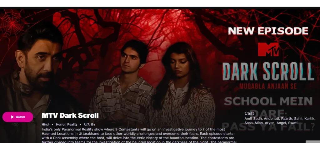MTV Dark Scroll  uttarakhand haunted places