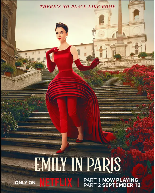 पेरिस से एमिली पहुंची रोम,क्या ट्विस्ट देखने को मिलेगा एमिली इन पेरिस सीजन 4 के पार्ट 2 में 1 Emily in paris review in hindi