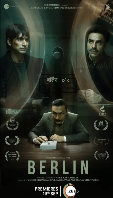 Berlin:धीमी गति पर राहुल बोस,अपार शक्ति खुराना का दमदार परफॉर्मेंस 1 Berlin movie review in hindi