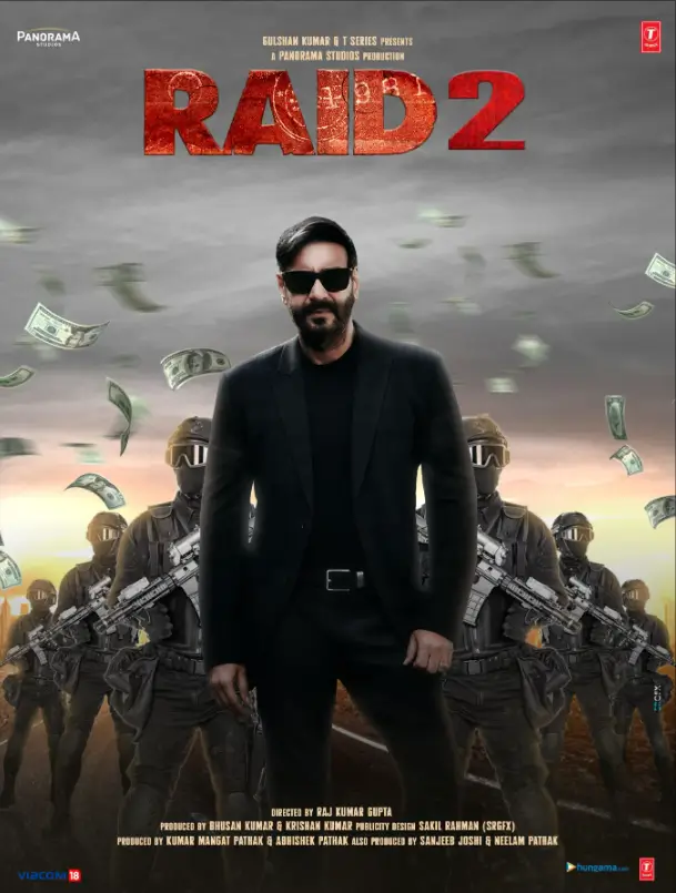दिवाली की छुट्टी पर अजय नहीं डालेंगे रेड, नए साल में डलेगी रेड 2 1 Raid 2 2nd release date confirmation