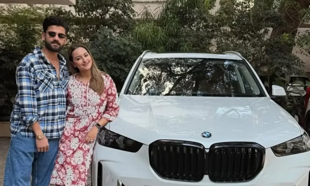 सोनाक्षी सिन्हा पति जहिर को छेड़ती,हुई आई नज़र। 1 sonakshi zaheer bmw x5 purchase joy 2025