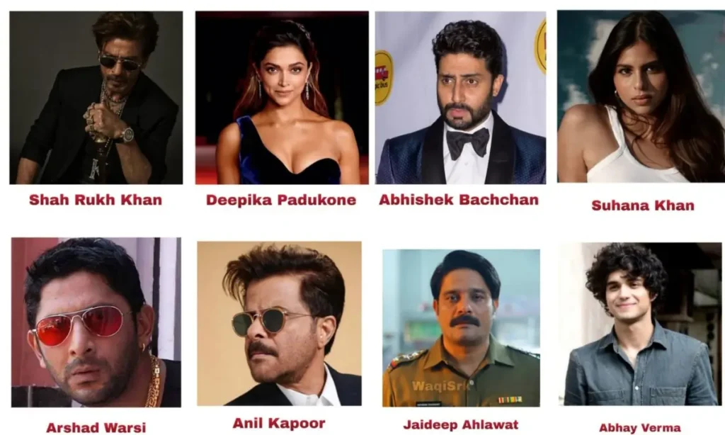 Shahrukh khan King Movie cast confirm
