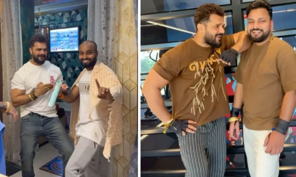 खेसारी लाल यादव के मंच पर चढ़ने वाली लड़की काजल कौन है।