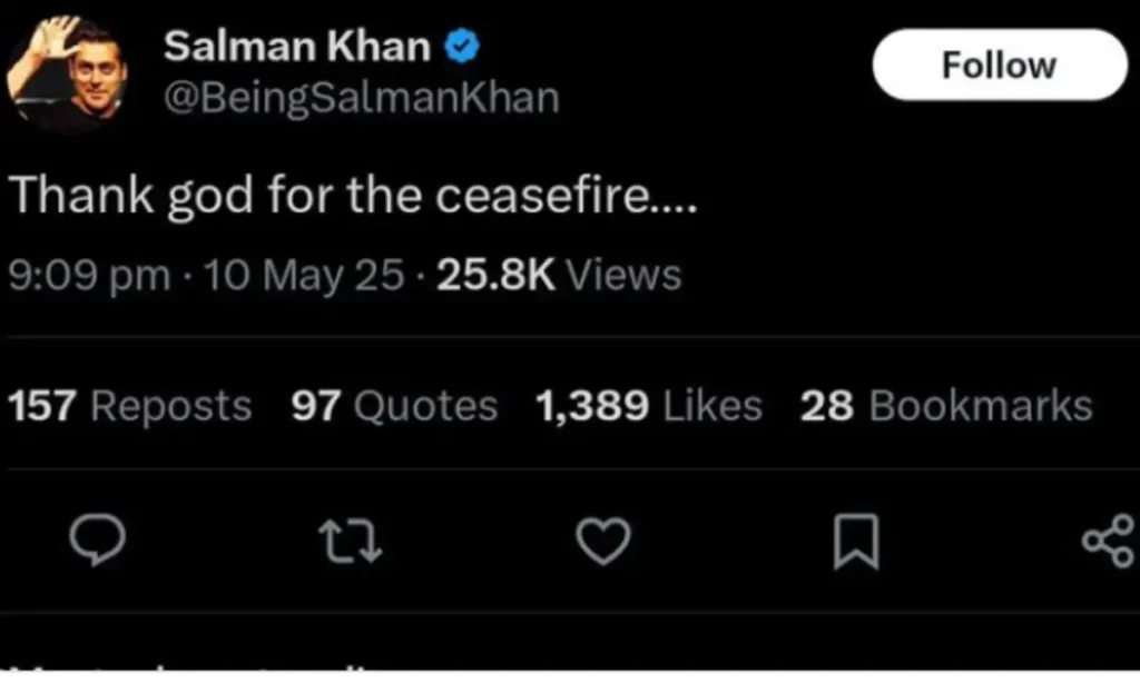 सलमान खान के वायरल वीडियो में है, बड़ा झोल। 1 salman khan delete tweet pahalgam attack