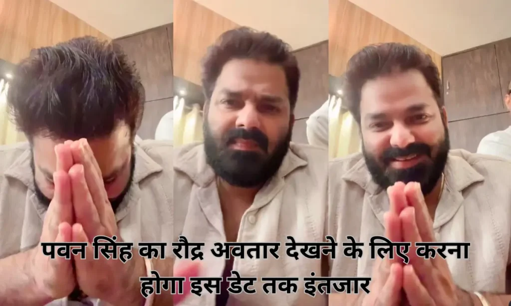 पवन सिंह का रौद्र अवतार देखने के लिए करना होगा इस डेट तक इंतजार
