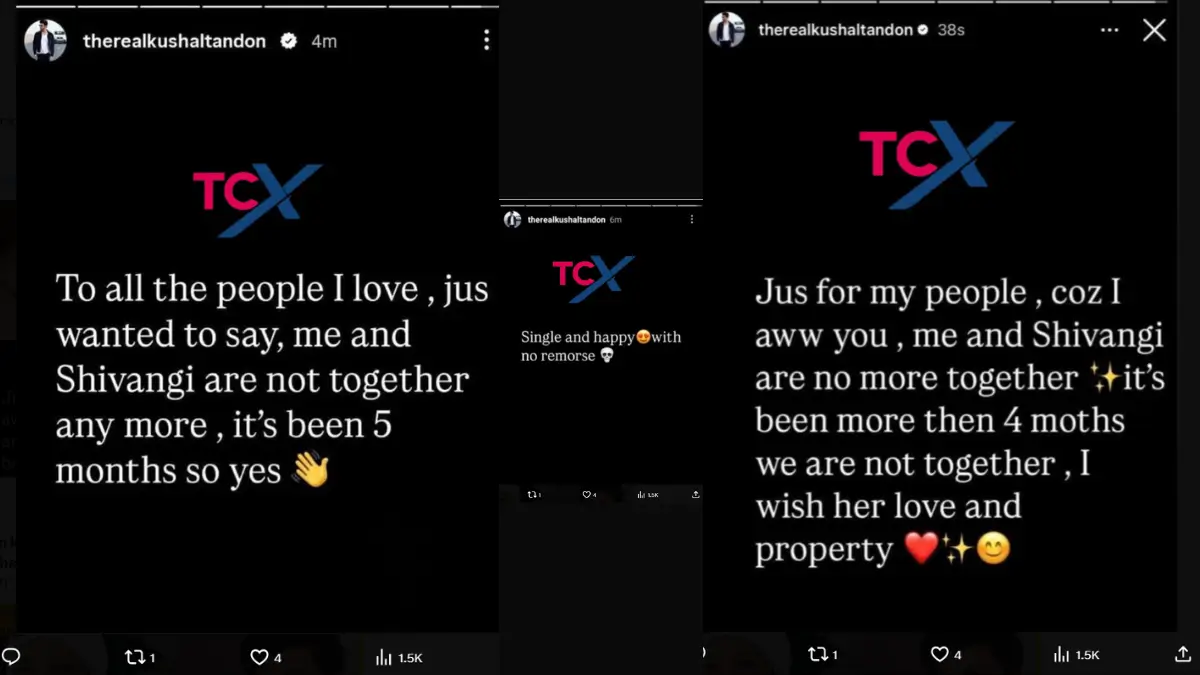 Kushal Tandon and Shivangi Joshi Breakup