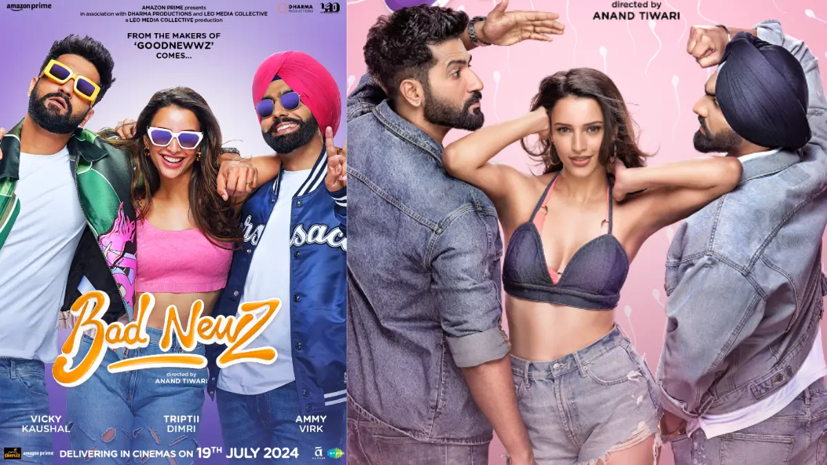 VICKY KAUSHAL TRIPTII DIMRI AMMY VIRK BAD NEWZ