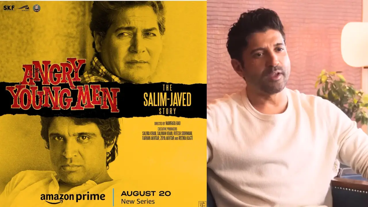 Farhan Akhtar and Salman Khan together in Angry Young Man