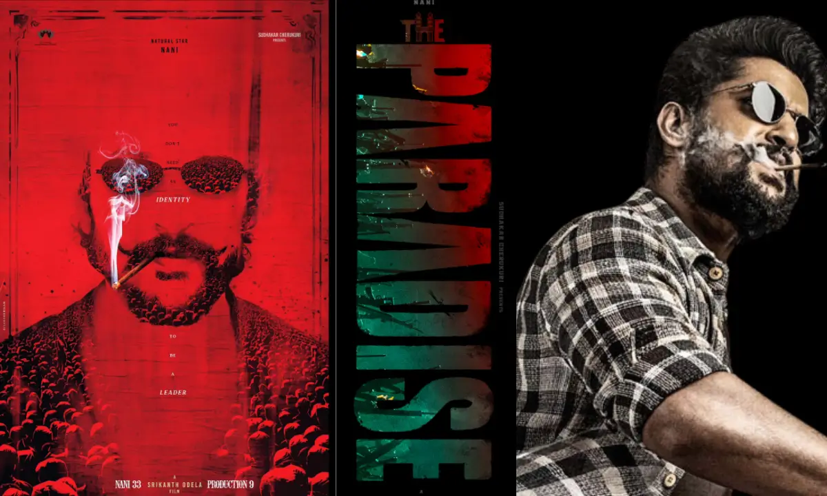 nani the paradise teaser release 3 march 2025