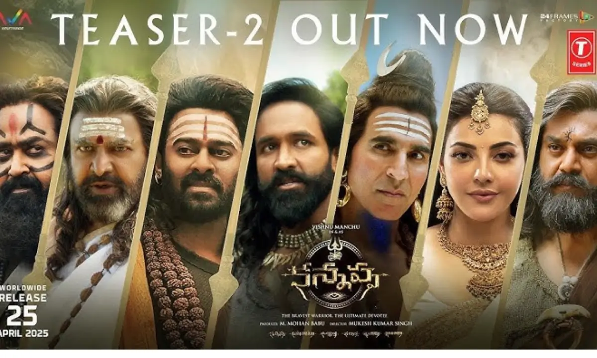 Kannappa Teaser 2 Released