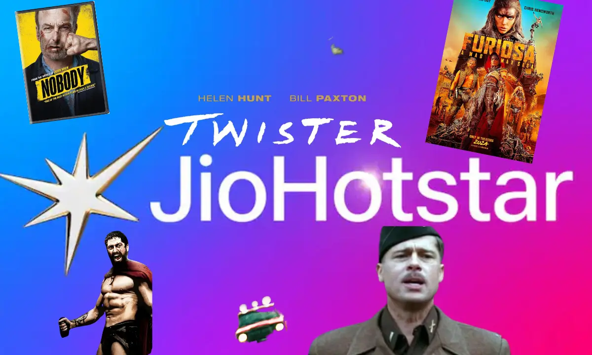 top 5 hollywood movies in hindi on jiohotstar