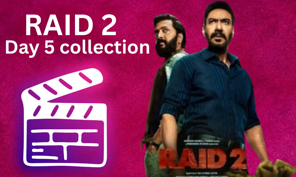 Ajay devgan's Raid 2 ka day 5 collection