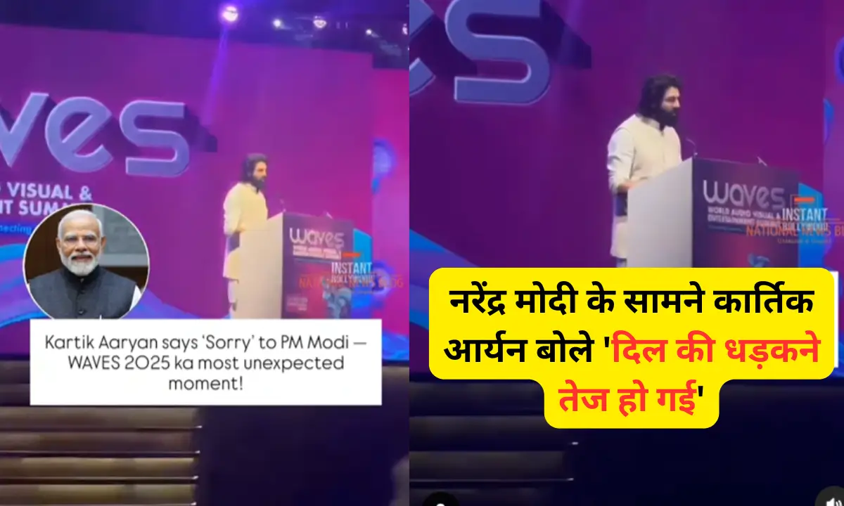 Kartik Aaryan Waves summit 2025