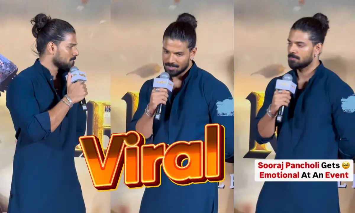 Suraj Pancholi Viral Video