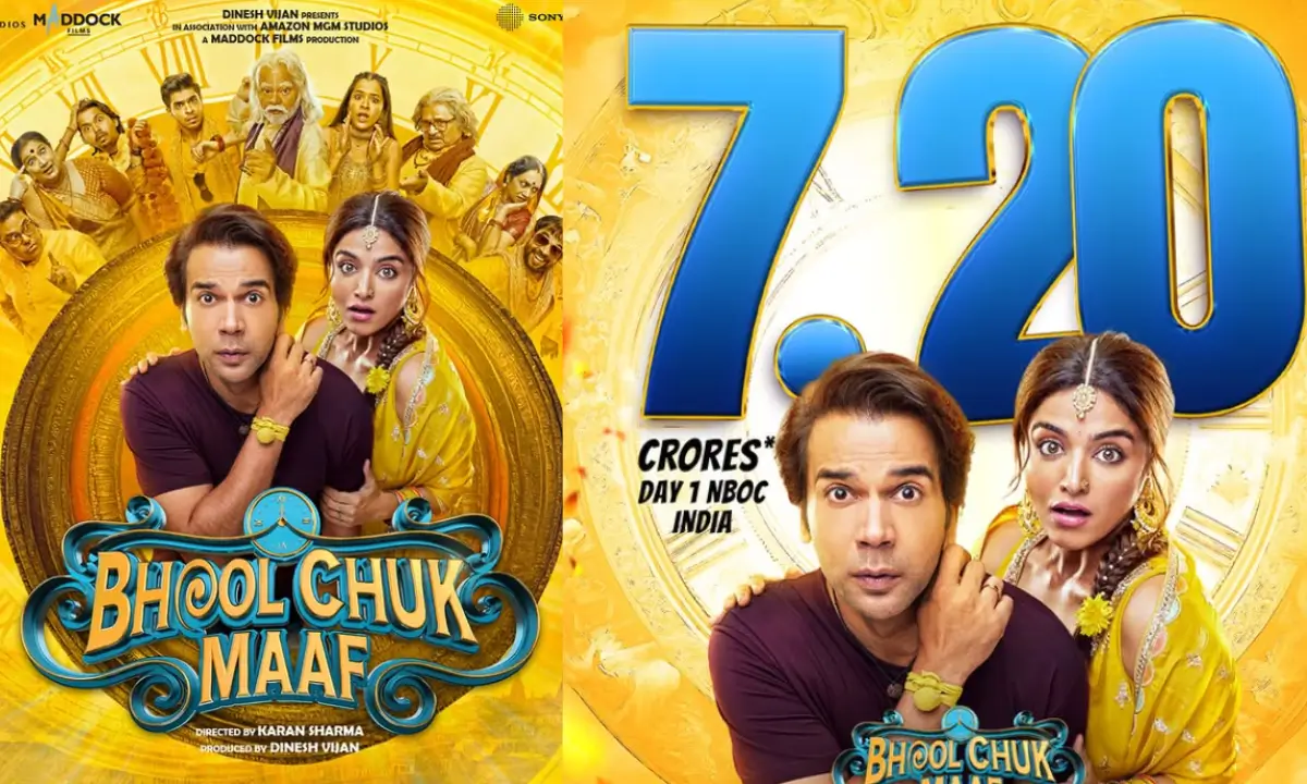 bhool chuk maaf day 1 box office collection