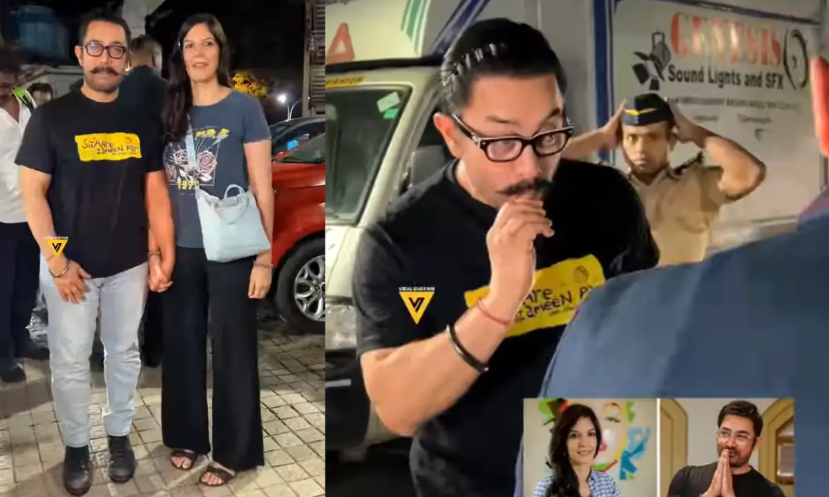 Aamir Khan Faces Troll Storm Over Viral Ice Cream Video During Sitaare Zameen Par Buzz