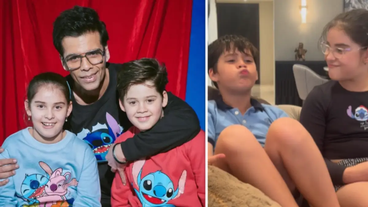 Father's Day 2025 Karan Johar Shares Yash and Roohi Photos, Reflects on Single Parenting Joy