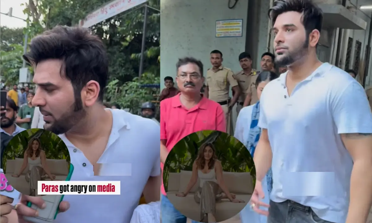 Paras Chhabra gets angry at the paparazzi