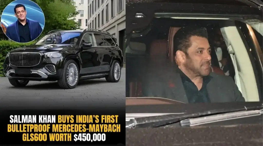 Salman Khan New Car 2025 Mercedes-Benz Maybach GLS