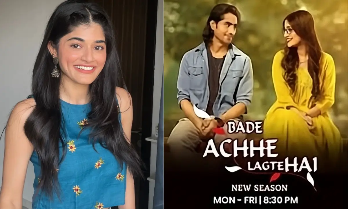 ACTRESS TASNEEM KHAN ENTRY TV SHOW BADE ACHHE LAGTE HAIN