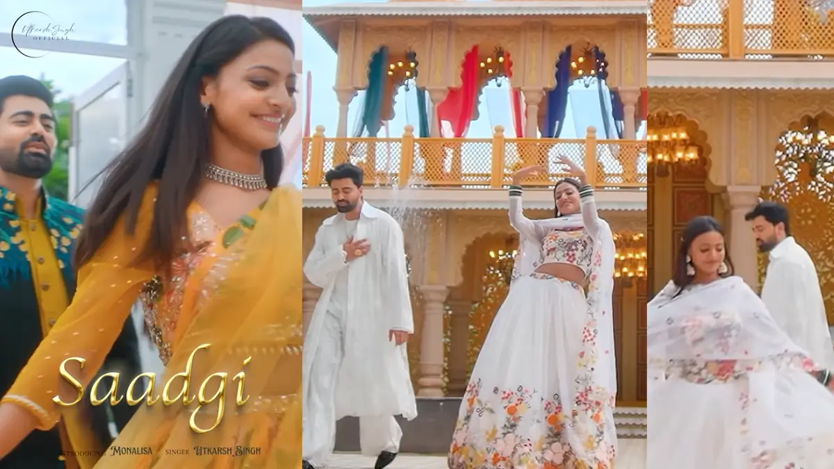 kumbh viral girl monalisa first song video sadgi viral sensation 2025