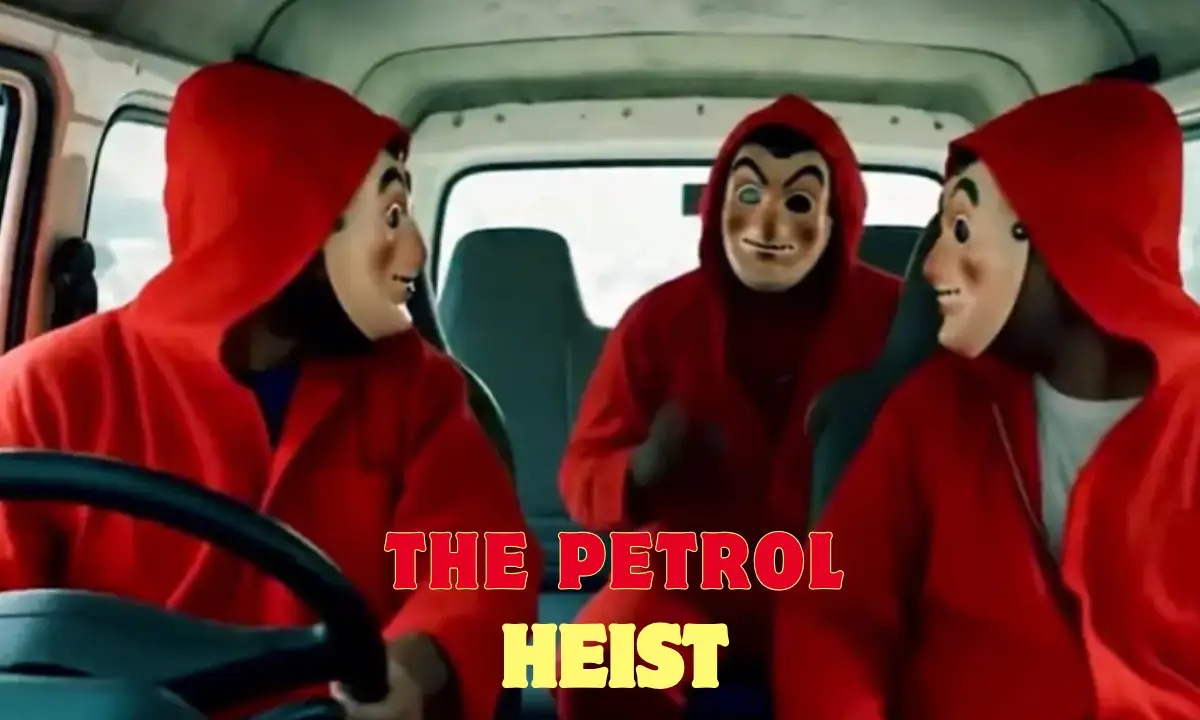 Hilarious Delhi Pollution AI Viral Meme Video Money Heist-Themed The Petrol Heist Take on Delhi's New Vehicle Fuel Regulations