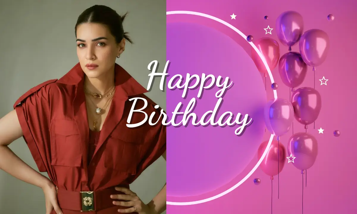 Kriti sanon birthday 2025