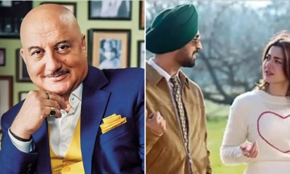 अनुपम खेर ने दिलजीत दोसांझ पर किया तंज सरदार जी 3 में पाकिस्तानी एक्ट्रेस हानिया आमिर की मौजूदगी पर बोले अभिनेता