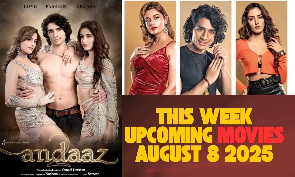 This Week Upcoming Movies August 8 2025